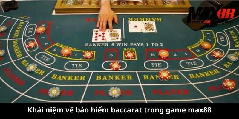 Khái niệm về bảo hiểm baccarat trong game max88