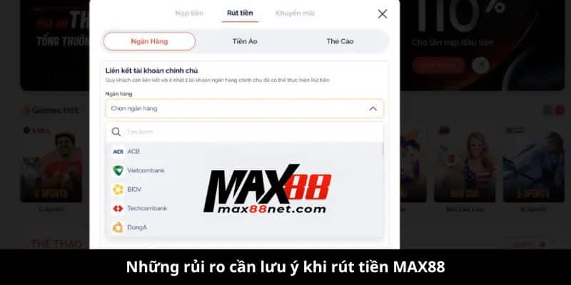 rút tiền max88